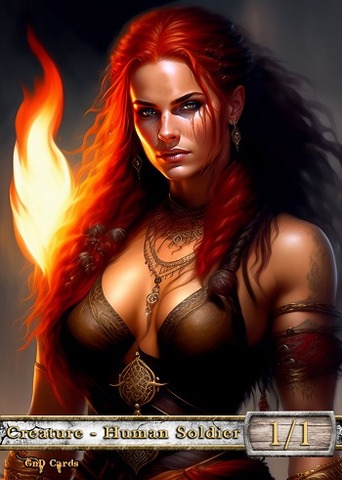 Human Soldier #4 AI ART